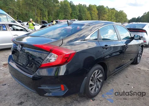 2018 Honda Civic Ex from USA, damaged, VIN 19XFC2F70JE043277